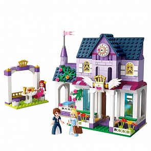 Конструктор – Королевская библиотека, с фигурками, 422 детали (Enlighten Brick, BRICK2608 (12))